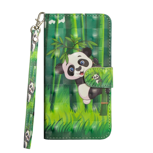 3D Painting Pattern Horizontal Flip TPU + PU Leather Case with Holder & Card Slots & Wallet For Galaxy S10e(Bamboo Panda) - Galaxy Phone Cases by buy2fix | Online Shopping UK | buy2fix