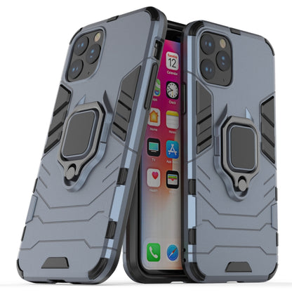 Panther PC + TPU Shockproof Protective Case with Magnetic Ring Holder for iPhone 11 Pro(Grey) - iPhone 11 Pro Cases by buy2fix | Online Shopping UK | buy2fix