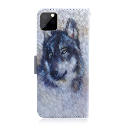 For iPhone 11 Pro 3D Colored Drawing Horizontal Flip Leather Case, with Holder & Card Slot & Wallet (White Wolf) - iPhone 11 Pro Cases by buy2fix | Online Shopping UK | buy2fix