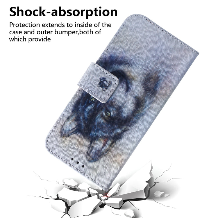 For iPhone 11 Pro 3D Colored Drawing Horizontal Flip Leather Case, with Holder & Card Slot & Wallet (White Wolf) - iPhone 11 Pro Cases by buy2fix | Online Shopping UK | buy2fix