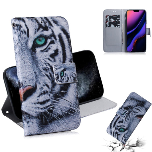 For iPhone 11 Pro 3D Colored Drawing Horizontal Flip Leather Case, with Holder & Card Slot & Wallet (Tiger) - iPhone 11 Pro Cases by buy2fix | Online Shopping UK | buy2fix