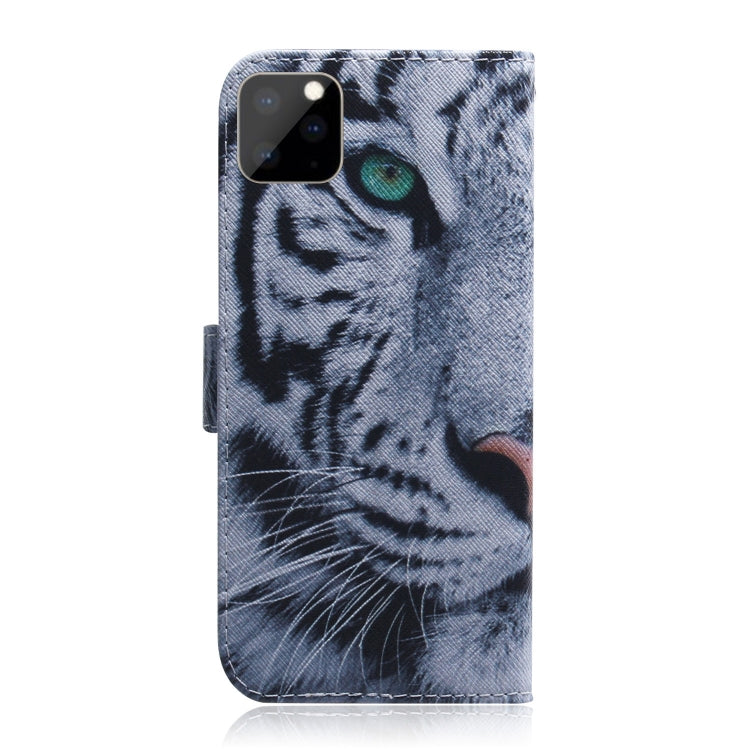 For iPhone 11 Pro 3D Colored Drawing Horizontal Flip Leather Case, with Holder & Card Slot & Wallet (Tiger) - iPhone 11 Pro Cases by buy2fix | Online Shopping UK | buy2fix