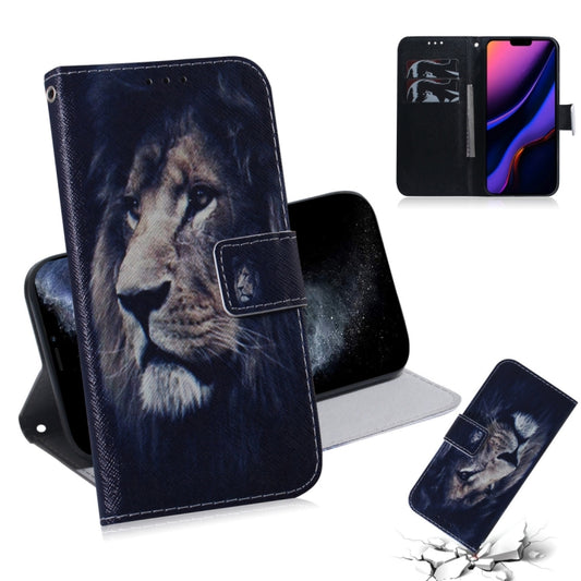 For iPhone 11 Pro 3D Colored Drawing Horizontal Flip Leather Case, with Holder & Card Slot & Wallet (Lion) - iPhone 11 Pro Cases by buy2fix | Online Shopping UK | buy2fix