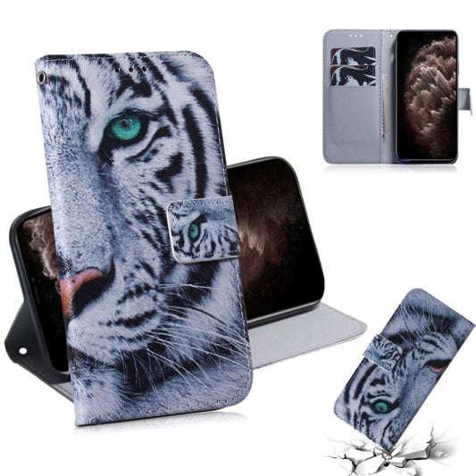 For iPhone 11 Pro Max 3D Colored Drawing Horizontal Flip Leather Case, with Holder & Card Slot & Wallet (Tiger) - iPhone 11 Pro Max Cases by buy2fix | Online Shopping UK | buy2fix
