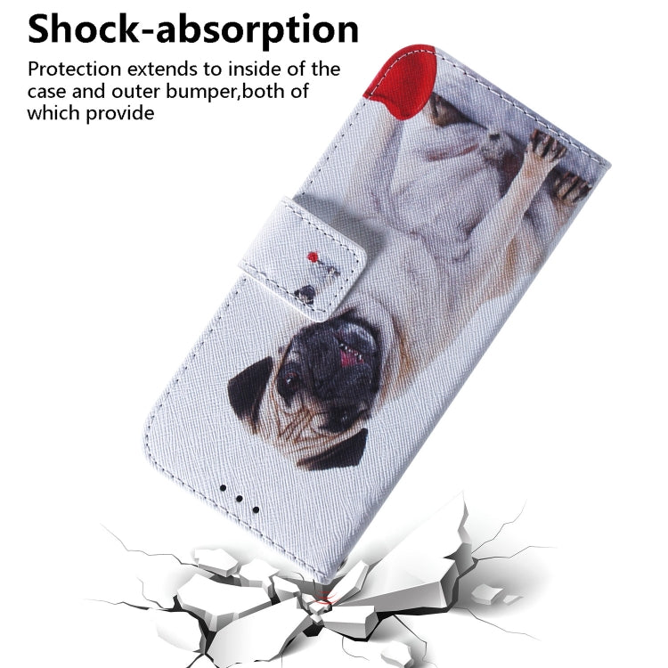 For iPhone 11 Pro Max 3D Colored Drawing Horizontal Flip Leather Case, with Holder & Card Slot & Wallet (Pug) - iPhone 11 Pro Max Cases by buy2fix | Online Shopping UK | buy2fix