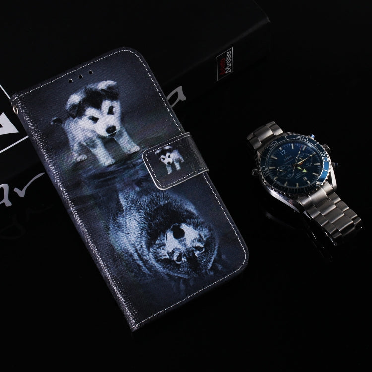 For iPhone 11 Pro Max 3D Colored Drawing Horizontal Flip Leather Case, with Holder & Card Slot & Wallet (Wolf and Dog) - iPhone 11 Pro Max Cases by buy2fix | Online Shopping UK | buy2fix
