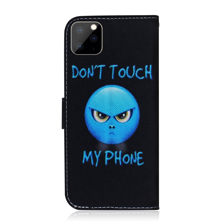 For iPhone 11 Pro Max 3D Colored Drawing Horizontal Flip Leather Case, with Holder & Card Slot & Wallet (Anger) - iPhone 11 Pro Max Cases by buy2fix | Online Shopping UK | buy2fix