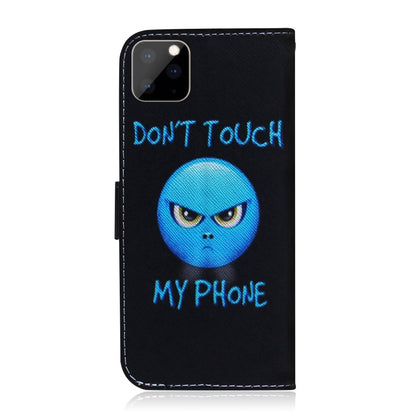 For iPhone 11 Pro Max 3D Colored Drawing Horizontal Flip Leather Case, with Holder & Card Slot & Wallet (Anger) - iPhone 11 Pro Max Cases by buy2fix | Online Shopping UK | buy2fix