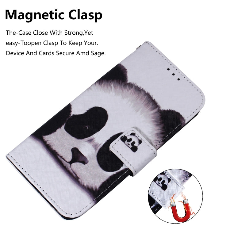 For iPhone 11 3D Colored Drawing Horizontal Flip Leather Case, with Holder & Card Slot & Wallet (Panda) - iPhone 11 Cases by buy2fix | Online Shopping UK | buy2fix