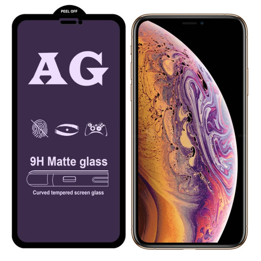 AG Matte Anti Blue Light Full Cover Tempered Glass For Phone 8 / 7 - iPhone 8 & 7 Tempered Glass by buy2fix | Online Shopping UK | buy2fix
