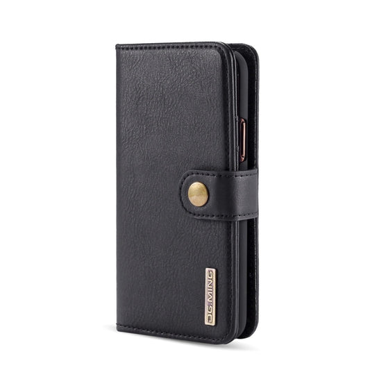 For iPhone 11 Pro Max DG.MING Crazy Horse Texture Flip Detachable Magnetic Leather Case with Holder & Card Slots & Wallet (Black) - iPhone 11 Pro Max Cases by DG.MING | Online Shopping UK | buy2fix