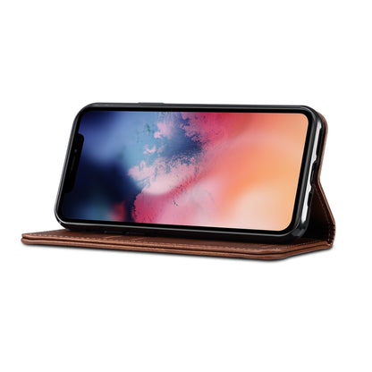 Suteni Calf Texture Horizontal Flip Leather Case with Holder & Card Slots & Wallet for iPhone 11(Brown) - iPhone 11 Cases by Suteni | Online Shopping UK | buy2fix