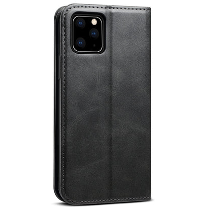 Suteni Calf Texture Horizontal Flip Leather Case with Holder & Card Slots & Wallet for iPhone 11 Pro Max(Black) - iPhone 11 Pro Max Cases by Suteni | Online Shopping UK | buy2fix