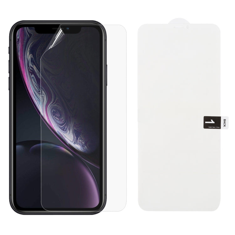 Soft Hydrogel Film Full Cover Front Protector for iPhone XR / 11 - Front Protector by buy2fix | Online Shopping UK | buy2fix