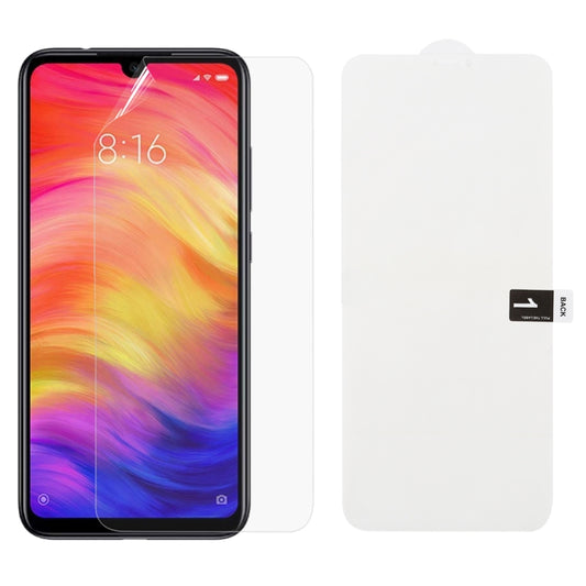 Soft Hydrogel Film Full Cover Front Protector for Xiaomi Redmi Note 7 - For Xiaomi by buy2fix | Online Shopping UK | buy2fix