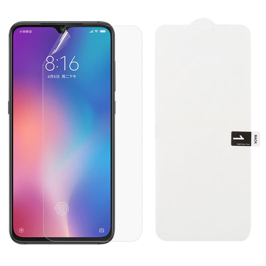 Soft Hydrogel Film Full Cover Front Protector for Xiaomi Mi 9 - For Xiaomi by buy2fix | Online Shopping UK | buy2fix