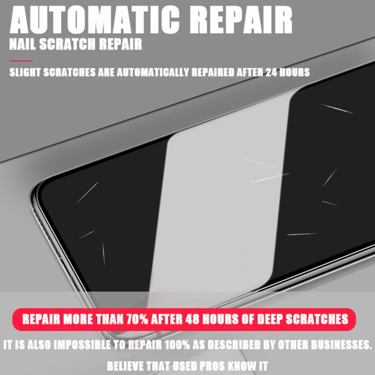 25 PCS Soft Hydrogel Film Full Cover Front Protector with Alcohol Cotton + Scratch Card for iPhone 7 Plus / 8 Plus - Front Protector by buy2fix | Online Shopping UK | buy2fix