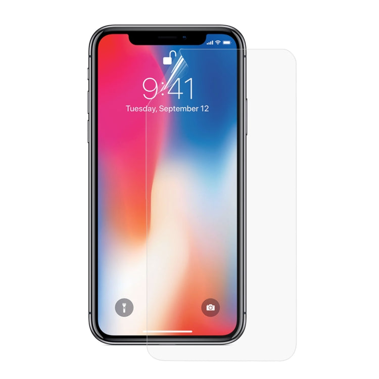 25 PCS Soft Hydrogel Film Full Cover Front Protector with Alcohol Cotton + Scratch Card for iPhone X / XS / 11 Pro - Front Protector by buy2fix | Online Shopping UK | buy2fix