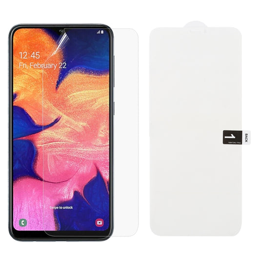 Soft Hydrogel Film Full Cover Front Protector for Galaxy A10 - For Samsung by buy2fix | Online Shopping UK | buy2fix