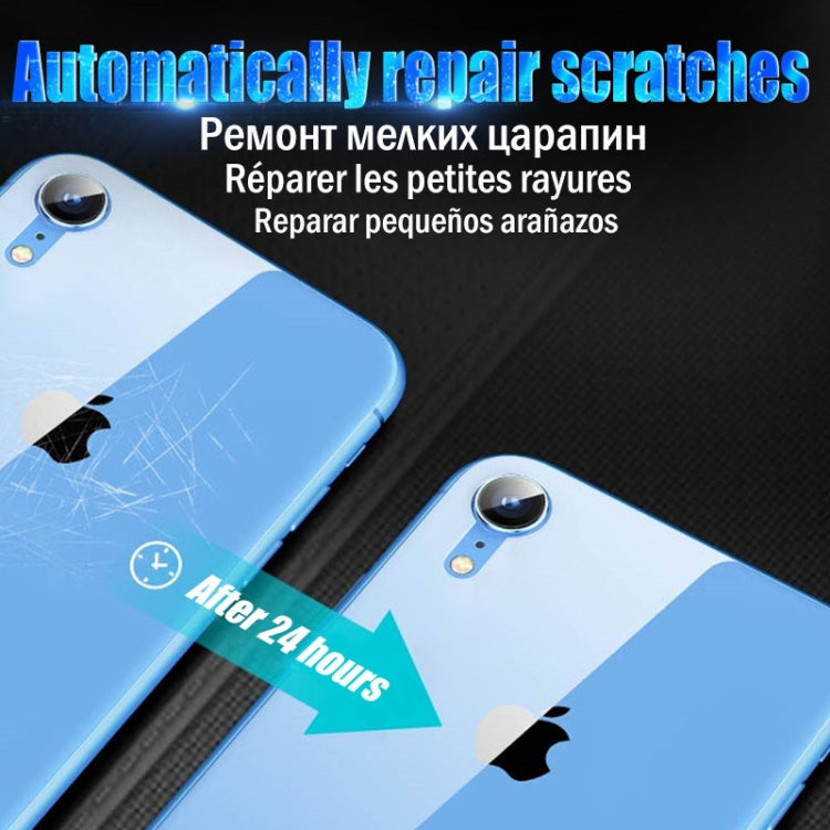 Soft Hydrogel Film Full Cover Back Protector for iPhone XR - Back Protector by buy2fix | Online Shopping UK | buy2fix