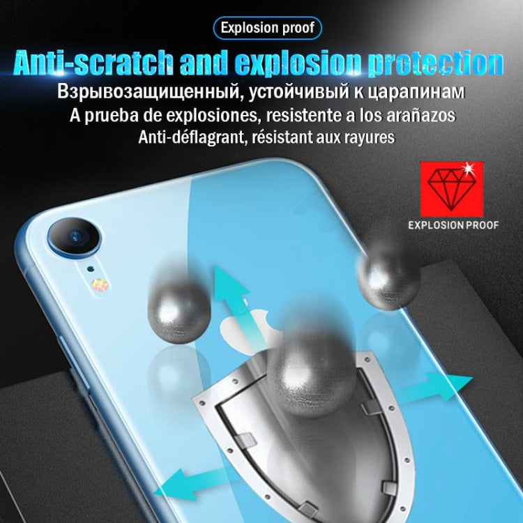 Soft Hydrogel Film Full Cover Back Protector for iPhone XR - Back Protector by buy2fix | Online Shopping UK | buy2fix