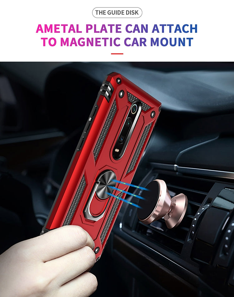 Armor Shockproof TPU + PC Protective Case with 360 Degree Rotation Holder for Xiaomi Redmi K20(Black) - Xiaomi Cases by buy2fix | Online Shopping UK | buy2fix