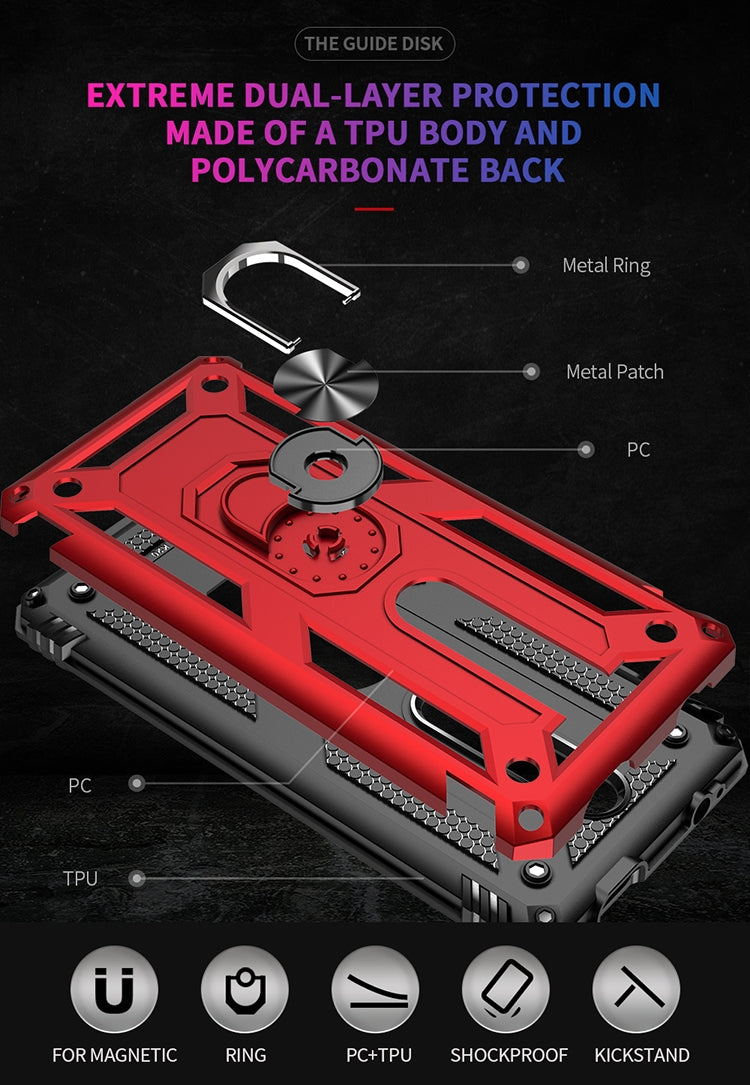 Armor Shockproof TPU + PC Protective Case with 360 Degree Rotation Holder for Xiaomi Redmi K20(Black) - Xiaomi Cases by buy2fix | Online Shopping UK | buy2fix