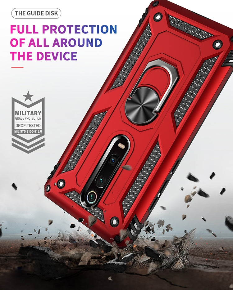 Armor Shockproof TPU + PC Protective Case with 360 Degree Rotation Holder for Xiaomi Redmi K20(Black) - Xiaomi Cases by buy2fix | Online Shopping UK | buy2fix