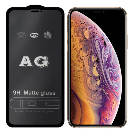 AG Matte Frosted Full Cover Tempered Glass Film For iPhone 8 Plus & 7 Plus - iPhone 8 Plus & 7 Plus Tempered Glass by buy2fix | Online Shopping UK | buy2fix