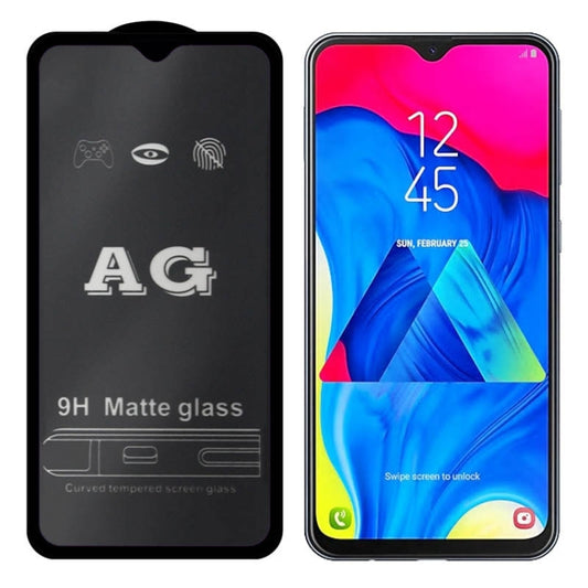 AG Matte Frosted Full Cover Tempered Glass For Galaxy A70 - Galaxy Tempered Glass by buy2fix | Online Shopping UK | buy2fix
