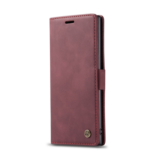 CaseMe-013 Multifunctional Horizontal Flip Leather Case with Card Slot & Holder & Wallet for Galaxy Note 10+(Wine) - Galaxy Phone Cases by CaseMe | Online Shopping UK | buy2fix