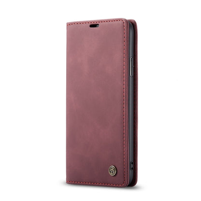 CaseMe-013 Multifunctional Horizontal Flip Leather Case with Card Slot & Holder & Wallet for iPhone 11 Pro(Wine) - iPhone 11 Pro Cases by CaseMe | Online Shopping UK | buy2fix
