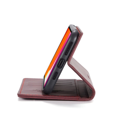 CaseMe-013 Multifunctional Horizontal Flip Leather Case with Card Slot & Holder & Wallet for iPhone 11 Pro(Wine) - iPhone 11 Pro Cases by CaseMe | Online Shopping UK | buy2fix