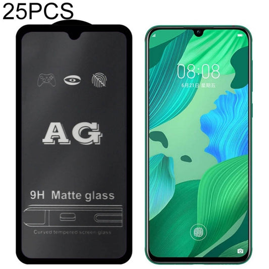 25 PCS AG Matte Frosted Full Cover Tempered Glass For Huawei P Smart Z - Huawei Tempered Glass by buy2fix | Online Shopping UK | buy2fix