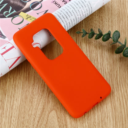 Solid Color Liquid Silicone Shockproof Full Coverage Case For Motorola One Zoom(Red) - Motorola Cases by buy2fix | Online Shopping UK | buy2fix