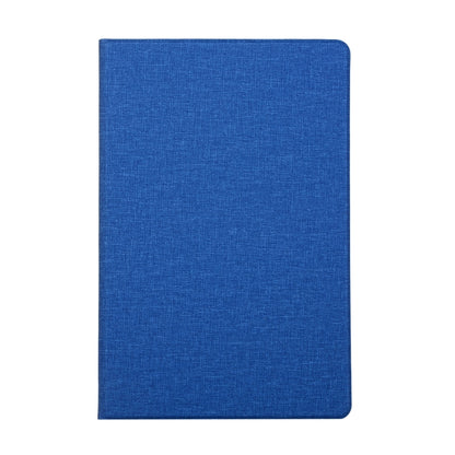 Voltage Stretch Fabric Texture Horizontal Flip Leather Case for Galaxy Tab S6 T860, with Holder(Blue) - Other Galaxy Tab PC by buy2fix | Online Shopping UK | buy2fix