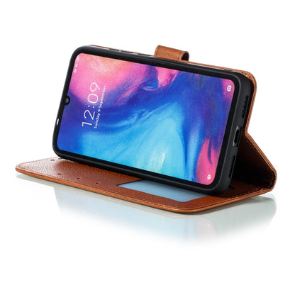 Feather Pattern Litchi Texture Horizontal Flip Leather Case with Wallet & Holder & Card Slots For Xiaomi Redmi Note 7(Brown) - Xiaomi Cases by buy2fix | Online Shopping UK | buy2fix
