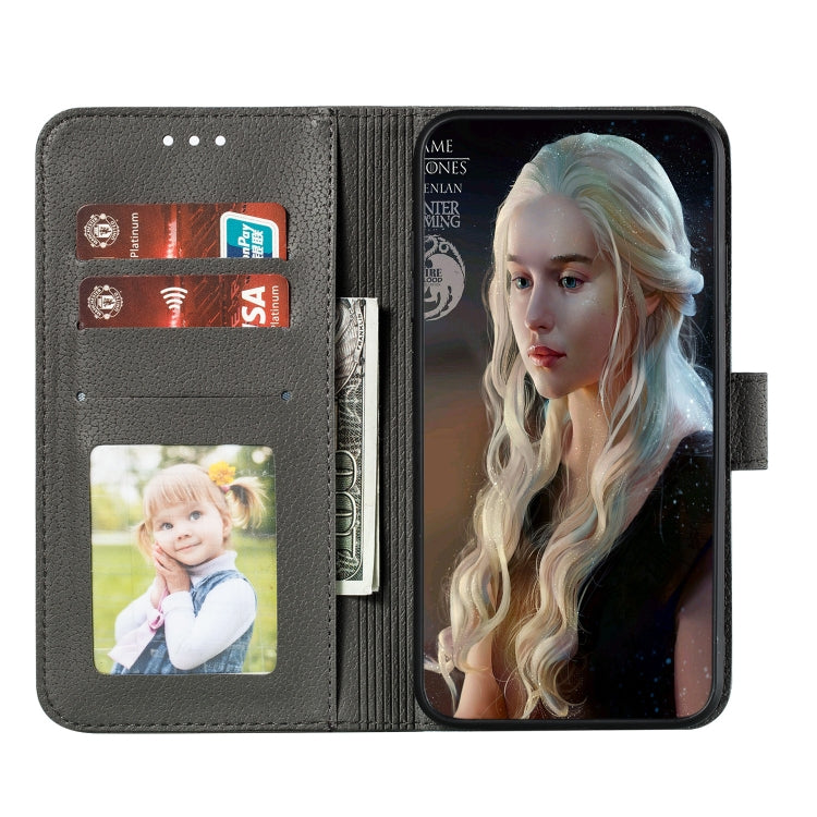 Feather Pattern Litchi Texture Horizontal Flip Leather Case with Wallet & Holder & Card Slots For Huawei P20 Lite (2019) / Nova 5i(Gray) - Huawei Cases by buy2fix | Online Shopping UK | buy2fix