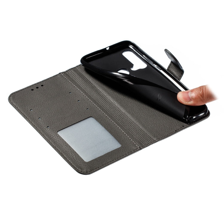 Feather Pattern Litchi Texture Horizontal Flip Leather Case with Wallet & Holder & Card Slots For Huawei P20 Lite (2019) / Nova 5i(Gray) - Huawei Cases by buy2fix | Online Shopping UK | buy2fix