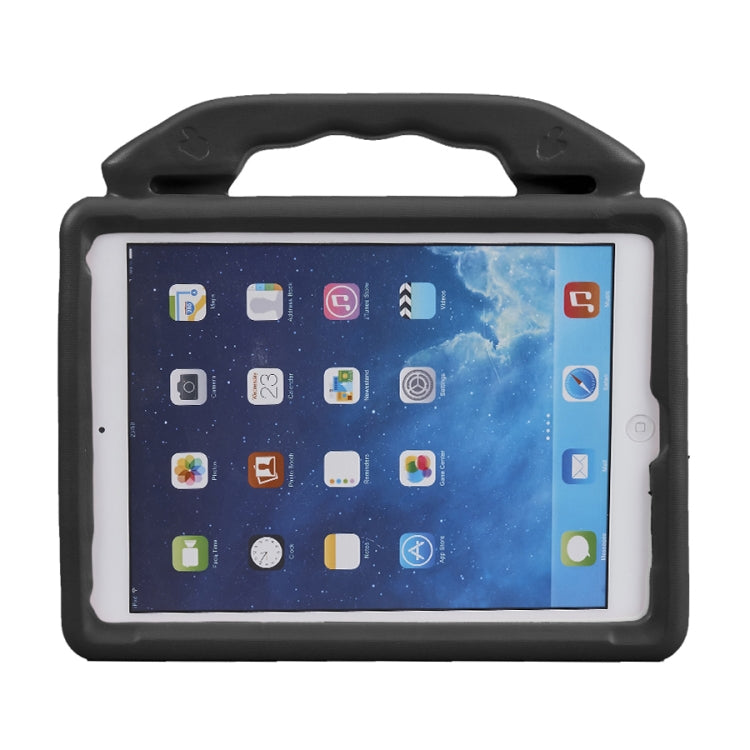 Shockproof EVA Thumb Bumper Case with Handle & Holder for iPad 9.7(Black) - iPad 9.7 (2018) & (2017) Cases by buy2fix | Online Shopping UK | buy2fix