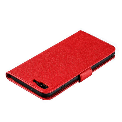 Feather Pattern Litchi Texture Horizontal Flip Leather Case with Wallet & Holder & Card Slots For iPhone 7 Plus / 8 Plus(Red) - More iPhone Cases by buy2fix | Online Shopping UK | buy2fix