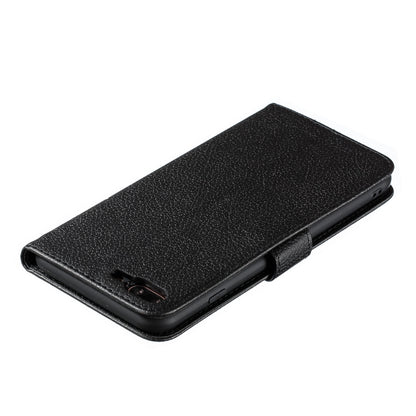 Feather Pattern Litchi Texture Horizontal Flip Leather Case with Wallet & Holder & Card Slots For iPhone 7 Plus / 8 Plus(Black) - More iPhone Cases by buy2fix | Online Shopping UK | buy2fix