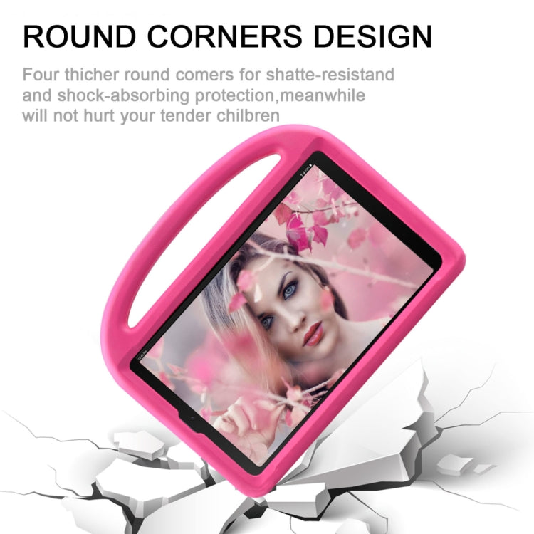 Shockproof EVA Bumper Case with Handle & Holder for Galaxy Tab A 10.1 T510 / T515(Rose Red) - Tab A 10.1 (2019) T510 / T515 by buy2fix | Online Shopping UK | buy2fix