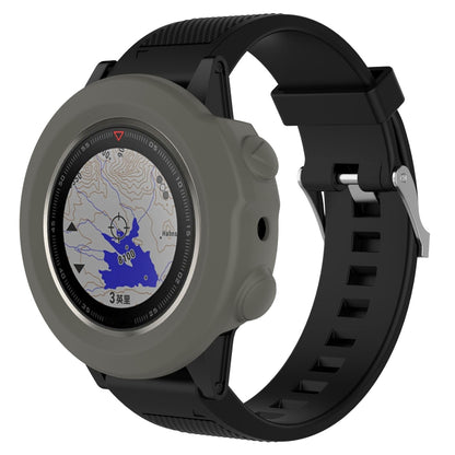 Smart Watch Silicone Protective Case, Host not Included for Garmin Fenix 5X(Grey) - Watch Cases by buy2fix | Online Shopping UK | buy2fix