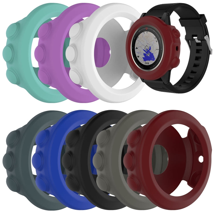 Smart Watch Silicone Protective Case, Host not Included for Garmin Fenix 5X(Grey) - Watch Cases by buy2fix | Online Shopping UK | buy2fix