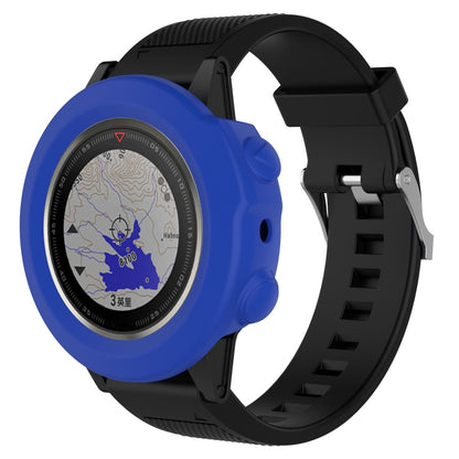 Smart Watch Silicone Protective Case, Host not Included for Garmin Fenix 5X(Dark Blue) - Watch Cases by buy2fix | Online Shopping UK | buy2fix