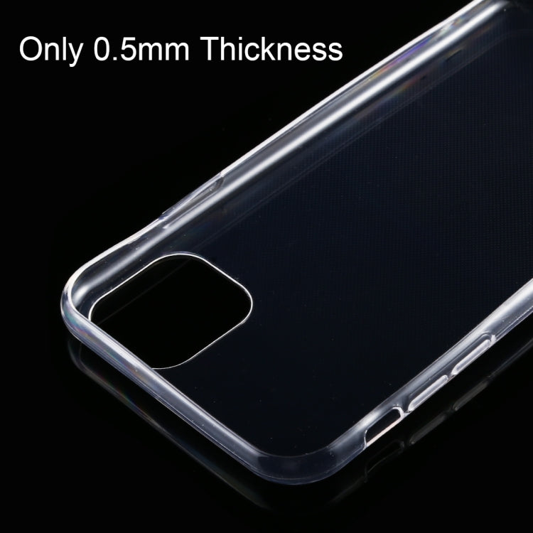 0.5mm Ultra-Thin Transparent TPU Protective Case for iPhone 11 Pro - iPhone 11 Pro Cases by buy2fix | Online Shopping UK | buy2fix