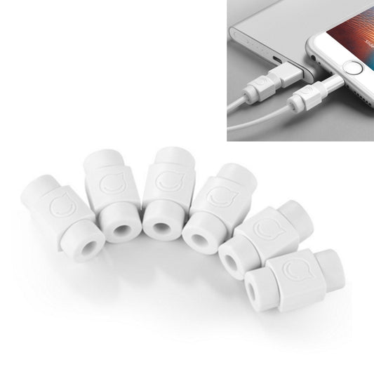 UGREEN LP127 6 PCS Anti-break Data Cable Protector for All Apple Original Data Cable - Cable Organizer by UGREEN | Online Shopping UK | buy2fix