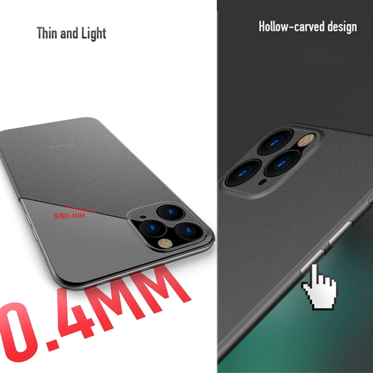 For iPhone 11 Pro Max Ultra-thin Frosted PP Case(Blue) - iPhone 11 Pro Max Cases by buy2fix | Online Shopping UK | buy2fix