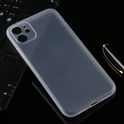 For iPhone 11 Ultra-thin Frosted PP Case(Transparent) - iPhone 11 Cases by buy2fix | Online Shopping UK | buy2fix